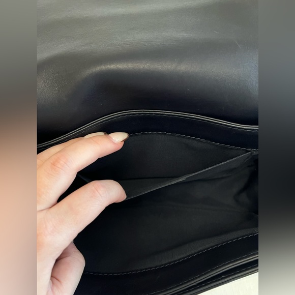 ❌SOLD! Chanel Patent Leather Medium Reverso Boy Flap Bag - Picture 11 of 16